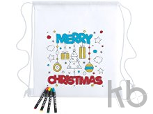 colouring drawstring bag