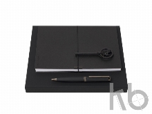 Подарочный набор: брелок, блокнот А5, ручка шариковая