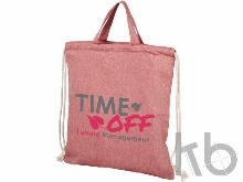 Сумка-рюкзак «Pheebs» из переработанного хлопка, 150 г/м²