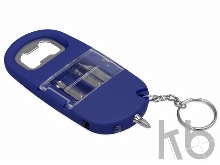 Брелок-открывалка с отвертками и фонариком «Uni» софт-тач