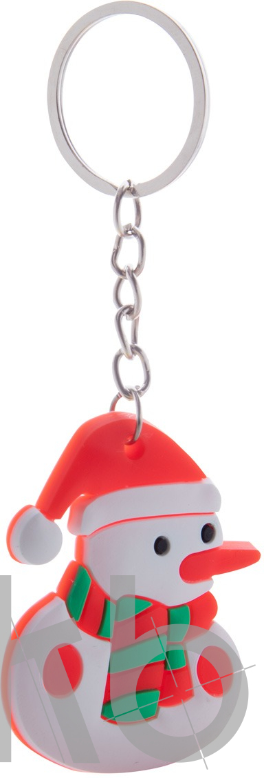 Christmas keyring, snowman