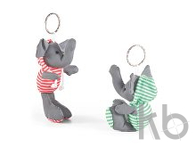 DUENA. Брелок с мягкой игрушкой