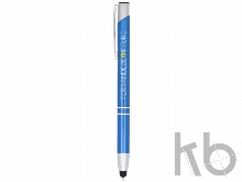 Ручка-стилус металлическая шариковая «Moneta» с анодированным покрытием