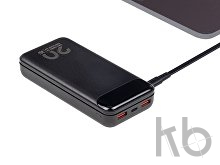 Внешний аккумулятор с дисплеем, 20000 mAh