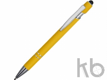 Ручка-стилус металлическая шариковая «Sway» soft-touch