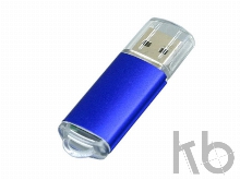 USB 2.0- флешка на 16 Гб с прозрачным колпачком