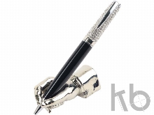 Набор: ручка шариковая, подставка