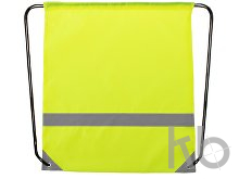 reflective drawstring bag