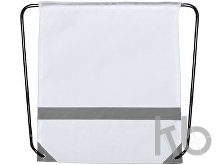 reflective drawstring bag