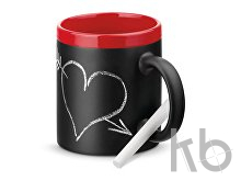 Кружка с покрытием для рисования мелом