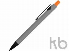 Ручка металлическая soft-touch шариковая «Snap»