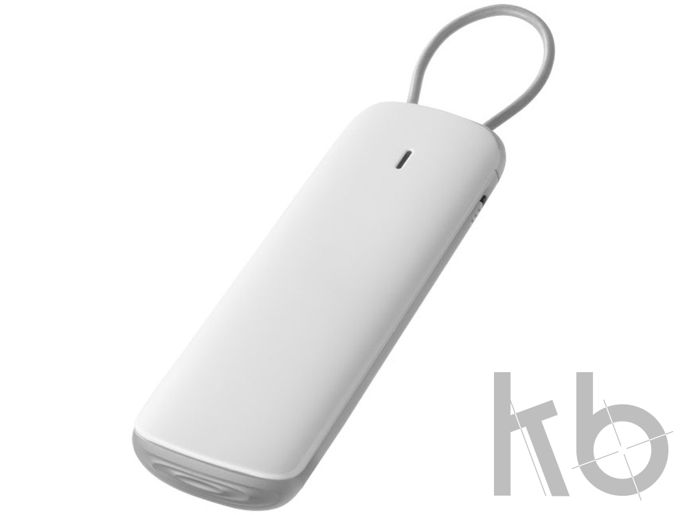 Портативное зарядное устройство «Флэт», 3000 mAh