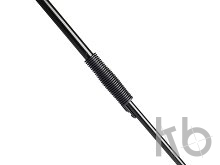 Зонт-трость «Carbon» с куполом из переработанного пластика