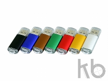 USB 2.0- флешка на 16 Гб с прозрачным колпачком