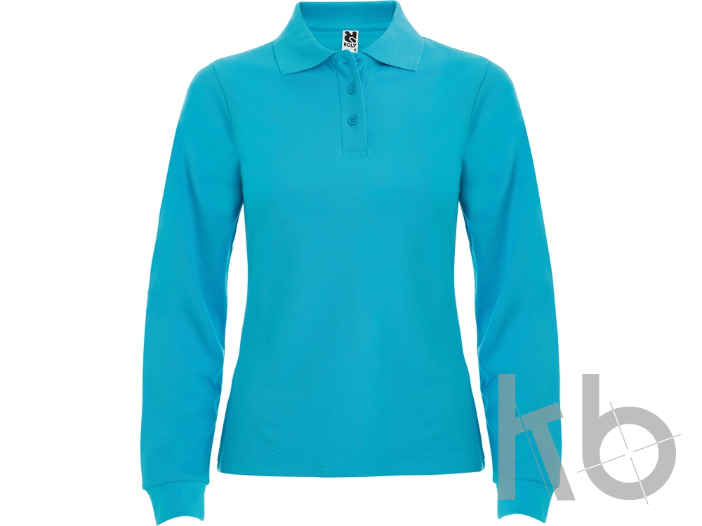 Рубашка поло «Estrella» женская с длинным рукавом