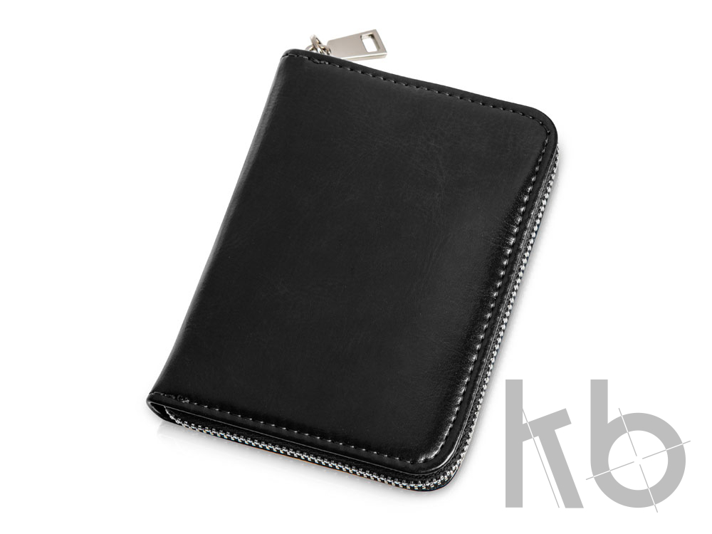 Картхолдер на молнии для 8 карт с RFID-защитой «Fabrizio»