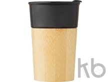 Фарфоровая кружка «Pereira» с бамбуковой внешней стенкой