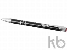 Ручка металлическая шариковая «Moneta» с цветной кнопкой