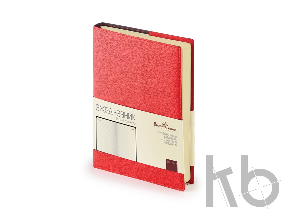 Ежедневник А5 полудатированный «Porto»