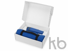 Подарочный набор Cozy с пледом и термокружкой