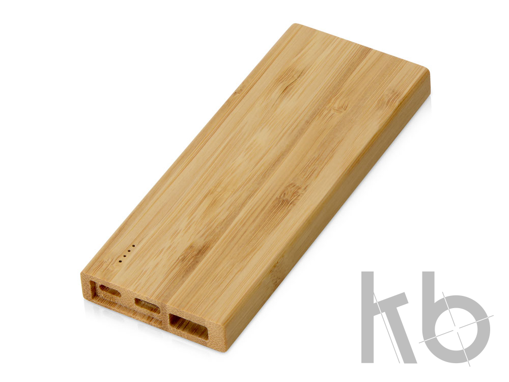 Внешний аккумулятор из бамбука «Bamboo», 5000 mAh
