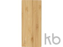 Внешний аккумулятор из бамбука «Bamboo», 5000 mAh