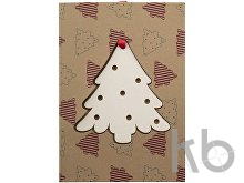 Christmas card, tree