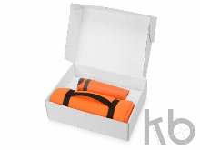 Подарочный набор Cozy с пледом и термокружкой