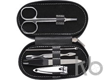 PVC pouch with manicure set