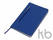 Блокнот А5 «Magnet» soft-touch с магнитным держателем для ручки