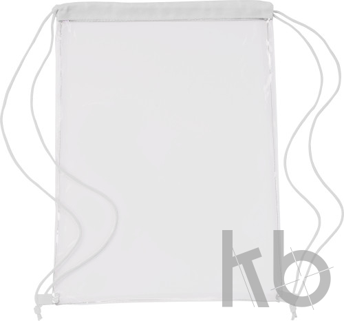 PVC drawstring backpack