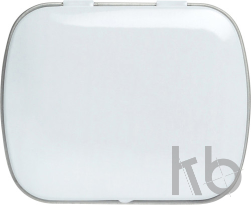 Tin case with mints