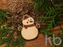 Подвеска «Снеговик»