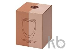 Стакан с двойными стенками и бамбуковой крышкой «Valday»