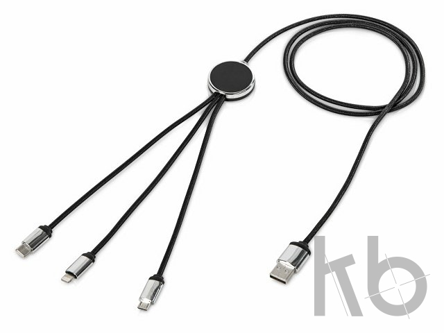 Кабель 3-в-1 с подсветкой логотипа «Ion»