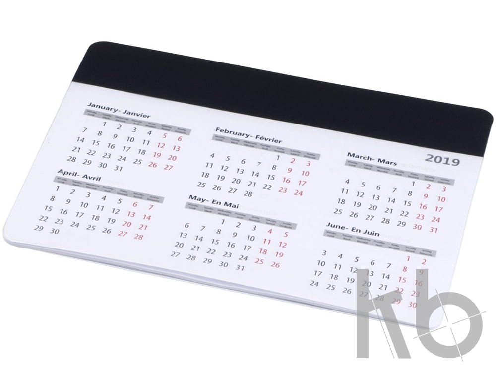 Коврик для мыши «Chart» с календарем