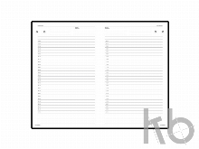 Ежедневник недатированный А5 «Бумвинил»