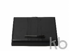 Подарочный набор: конференц-папка А4 с блокнотом, ручка-роллер