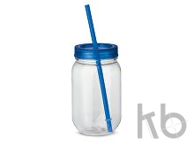 Бутылка с соломинкой