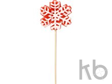 Леденец на палочке «Снежинка»