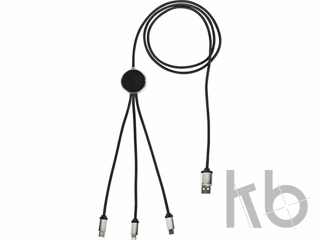 Кабель 3-в-1 с подсветкой логотипа «Ion»