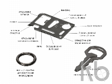 Набор инструментов в алюминиевом кейсе «Ready»