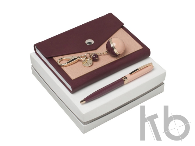 Подарочный набор Bird: брелок, блокнот A6, ручка шариковая