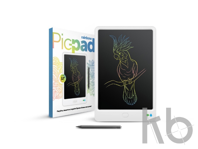 Планшет для рисования «Pic-Pad Rainbow» с ЖК экраном