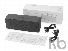 Портативная колонка «Bar» со стереодинамиками, soft touch