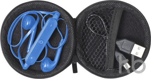 ABS pouch with earphones