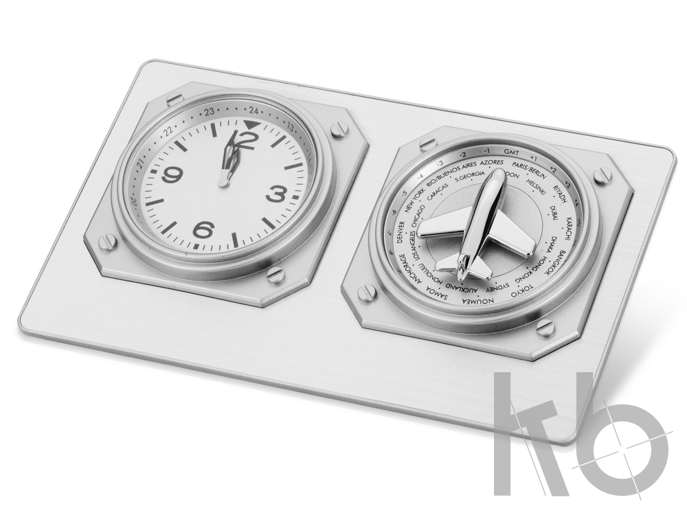 Часы настольные «Часовой пояс»