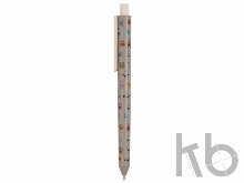 Ручка пластиковая шариковая Pigra P03 с круговым нанесением