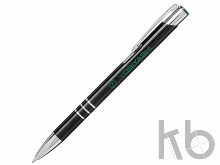 Ручка металлическая шариковая «Moneta» с цветной кнопкой