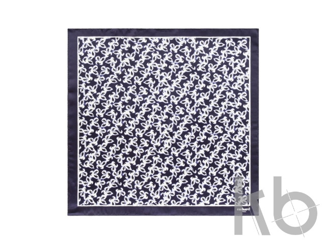 Шелковый платок Hirondelle Navy